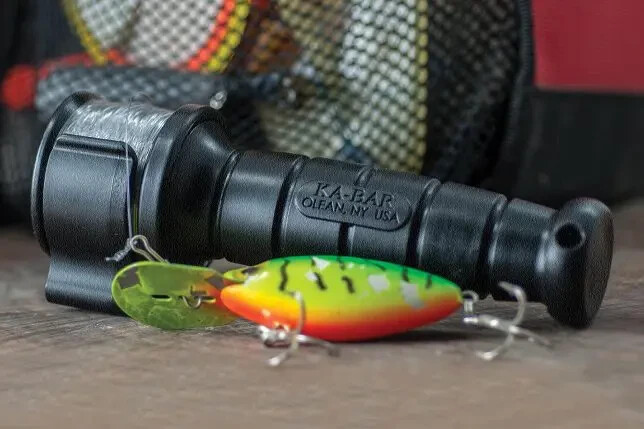 KABAR 9921 The Backpack Kaster Survival Fishing System Holds 8lb 100yd/10lb 90yd