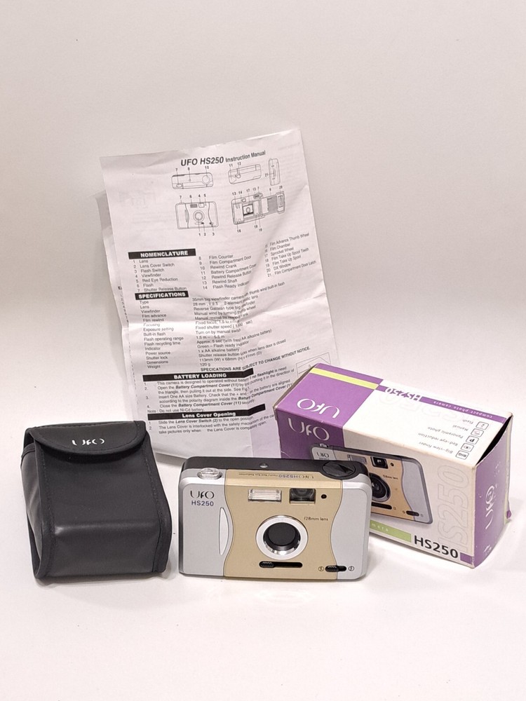 Camera UFO HS 250 flash red eye reduction