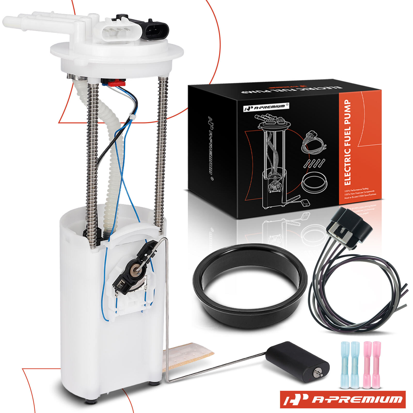 A-Premium Fuel Pump Module Assembly w/ Pressure Sensor for Chevy Silverado 1500