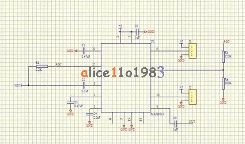 MAX9814 Electret Microphone Amplifier Module AGC Function DC 3.6-12V For Arduino