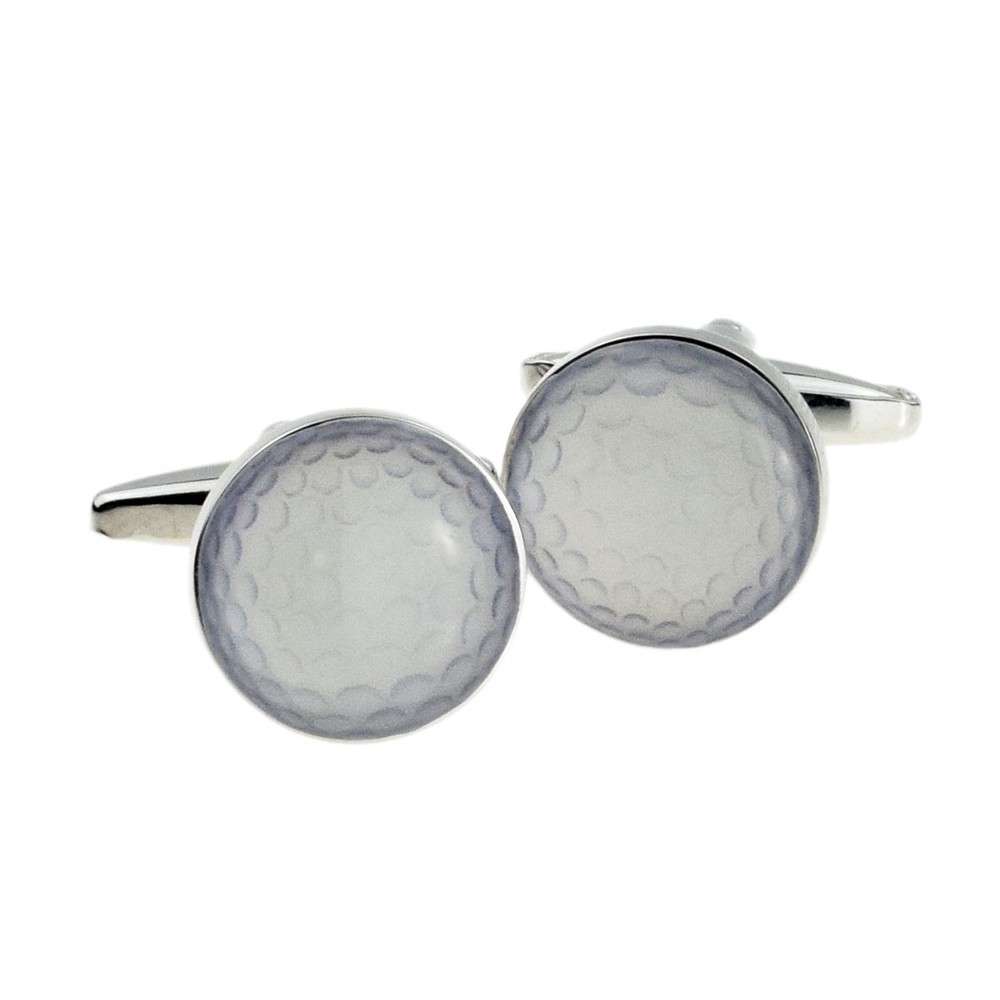 Superb Golf Ball Image Design Cufflinks Presented in a Cufflink Box X2BOC013