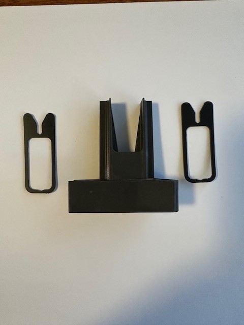 Pella Rolscreen Control Bar End Caps with spacers Both Top and Bottom