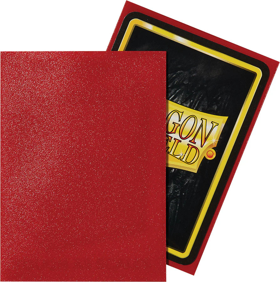 Dragon Shield Standard Card Sleeves - Matte Ruby (100 Count)