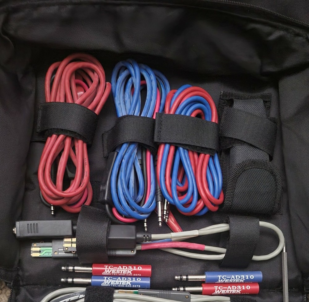 Westek Electronics Repeater Card Toning Test Kit Cables Patch Cords Adapters