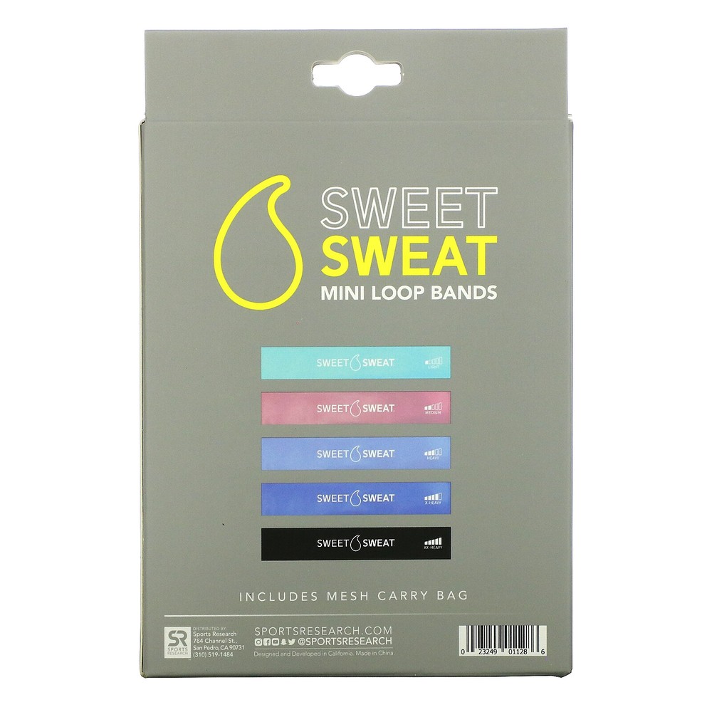 Sweet Sweat, Mini Loop Bands, 5 Loop Bands