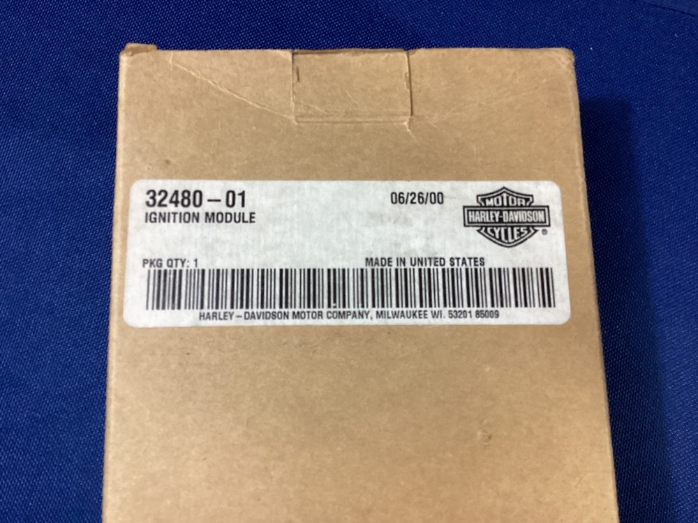 NEW OEM Harley Davidson Electronic Dual Plug Ignition Module, 32480-01 *
