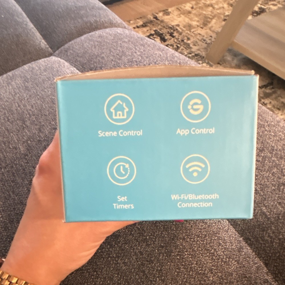Govee Smart Plug 15A Wi-Fi Bluetooth App-Controlled Scene Control 4-Pack
