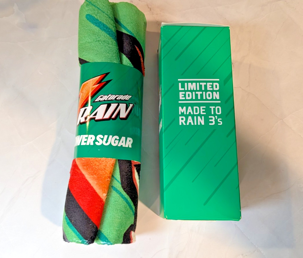 Caitlin Clark x Gatorade Limited Edition Capsule Rain Berry & Sideline Towel