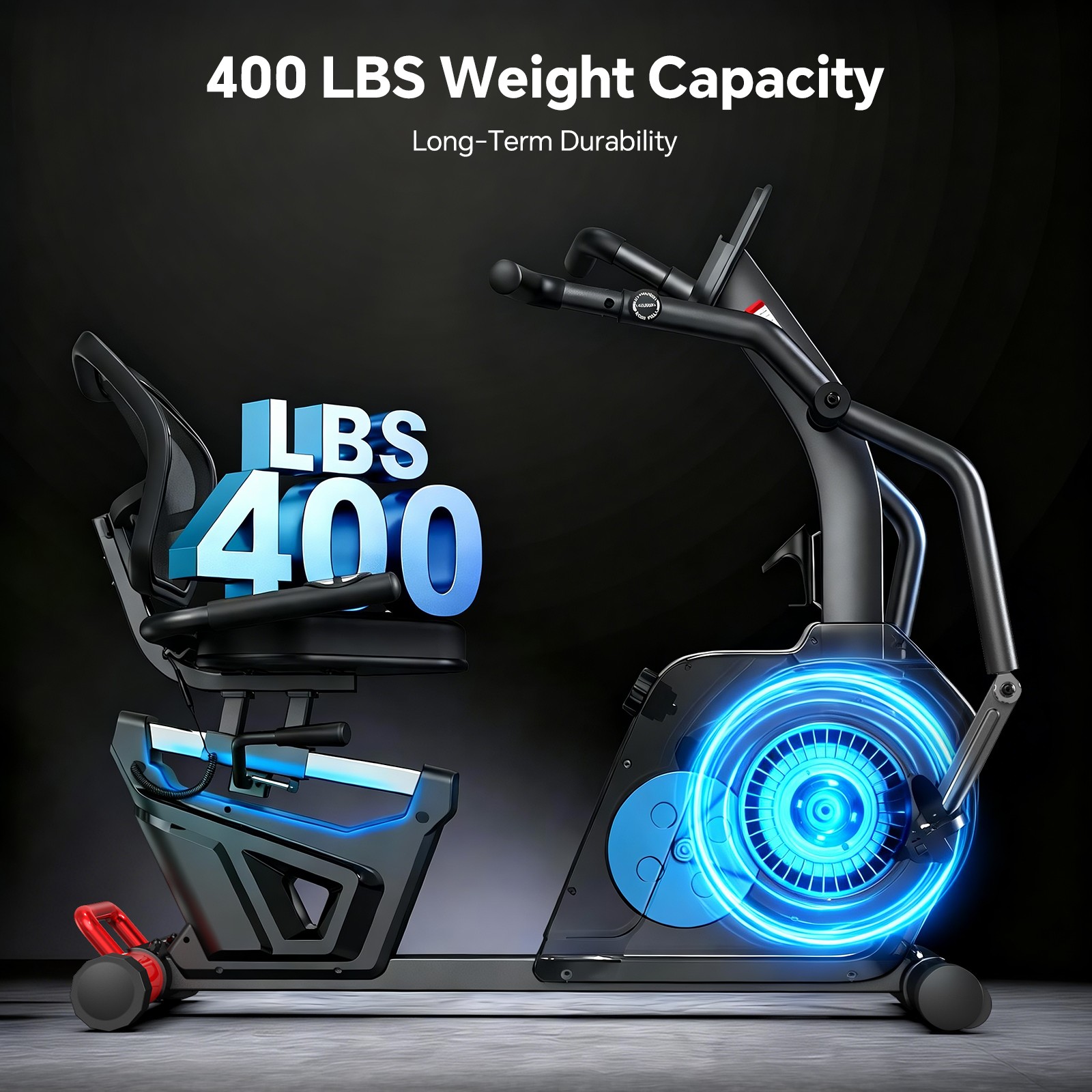 High-end Magnetic Adult Recumbent Exercise Bike Smart Bluetooth Arm Exerciser