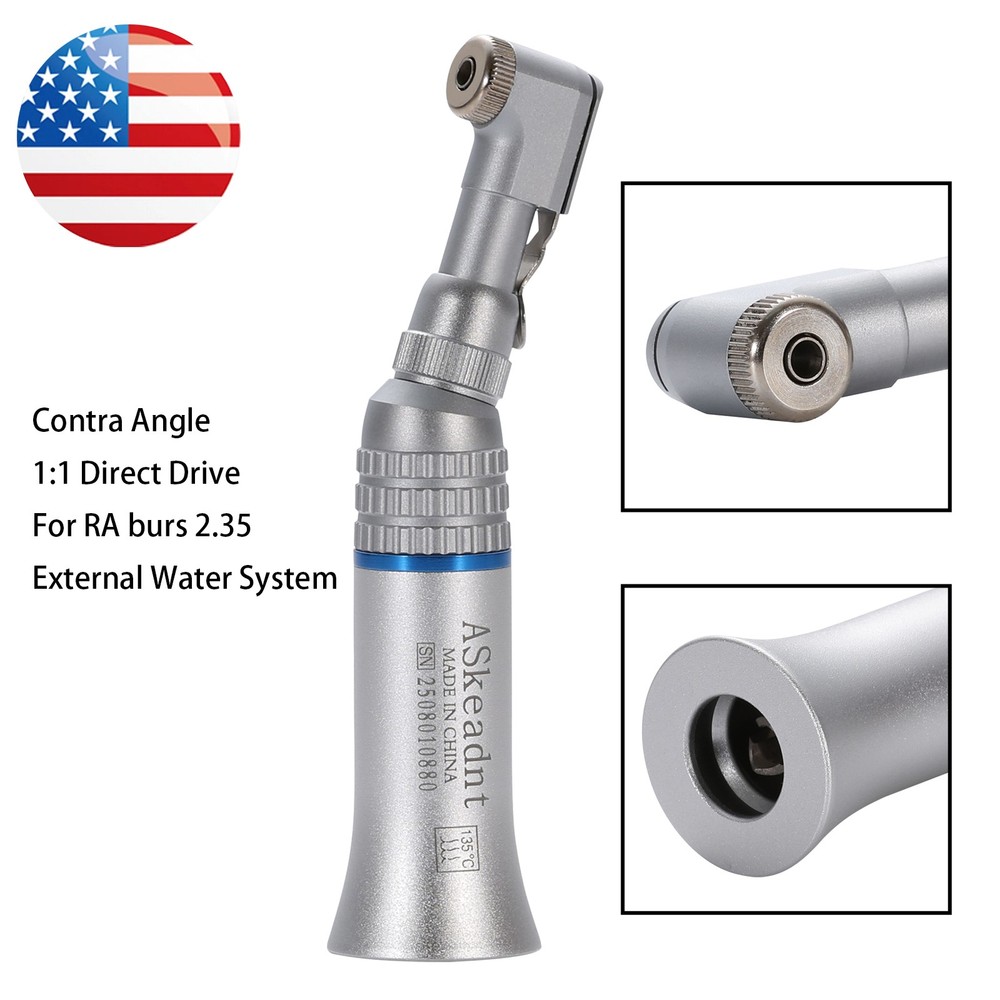 Dental Contra Angle Low Speed Handpiece Latch E-type/Push Button