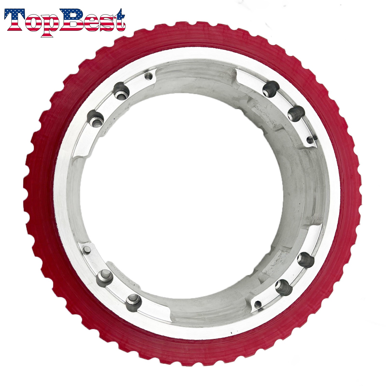 Front Wheel for Tennant B10 EZ 6100 7080 7100 T7 Rider Sweeper Scrubber 391259