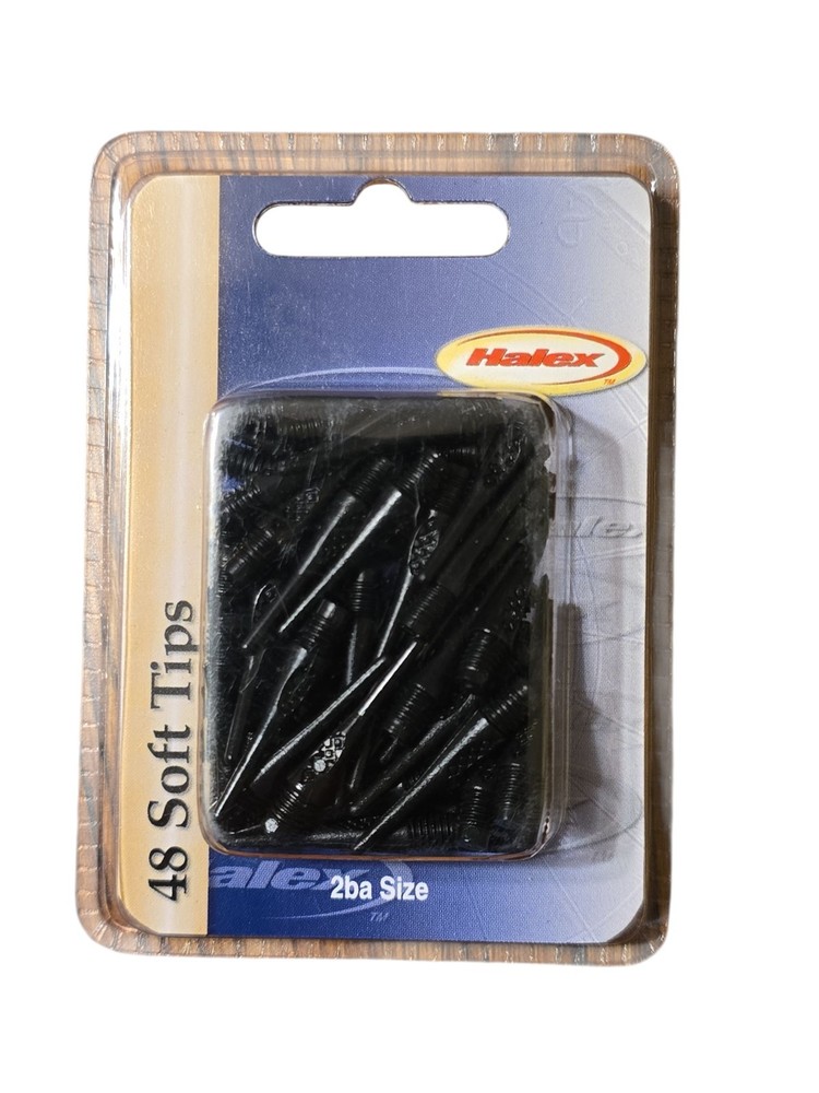 Halex 48 Soft Dart Replacement Tips – 2BA Size | New & Sealed