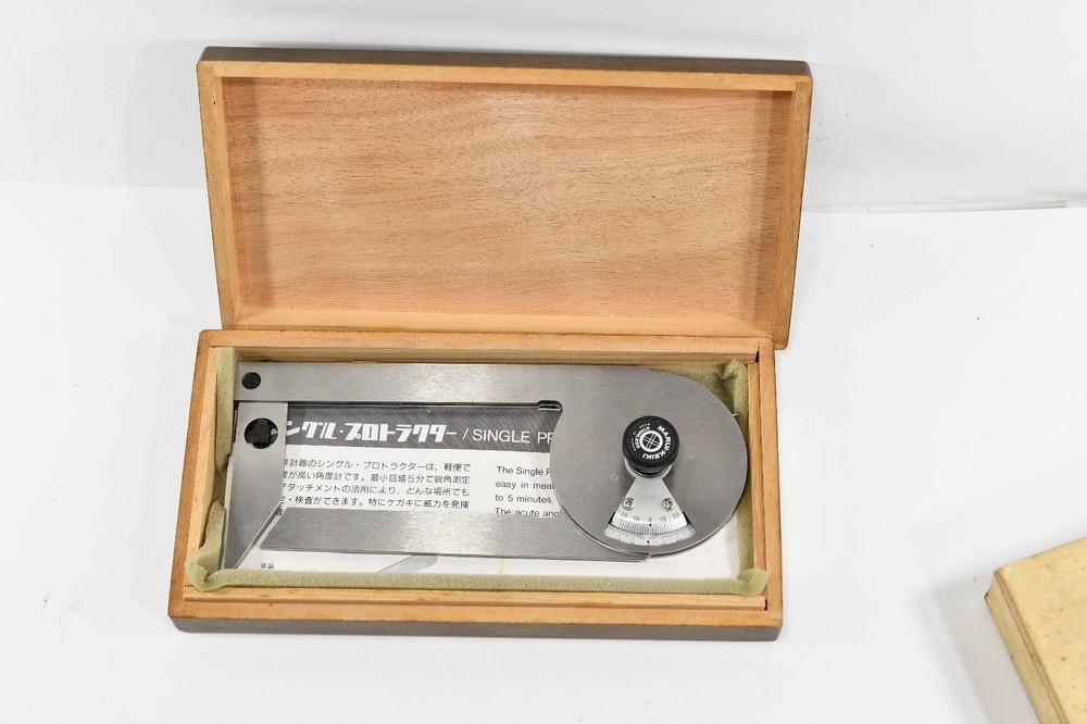 MARUI KEIKI Single Protractor SP-401 Angle Gauge N1098