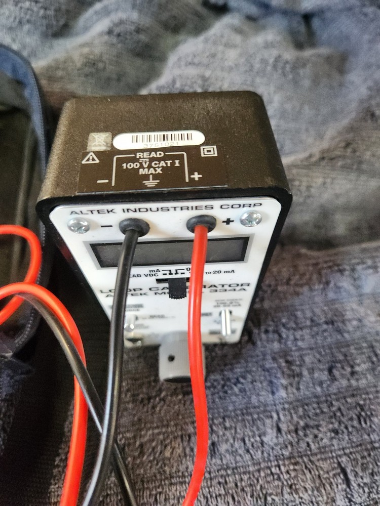 Altek 334A Loop Calibrator with Case