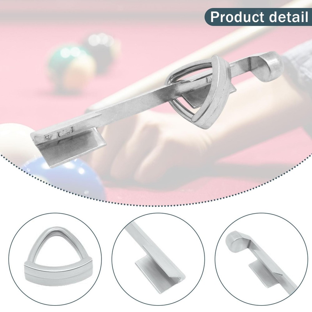 Pool Cue Clamp Billiards Accessories Lightweight Portable Easy Using Replacement