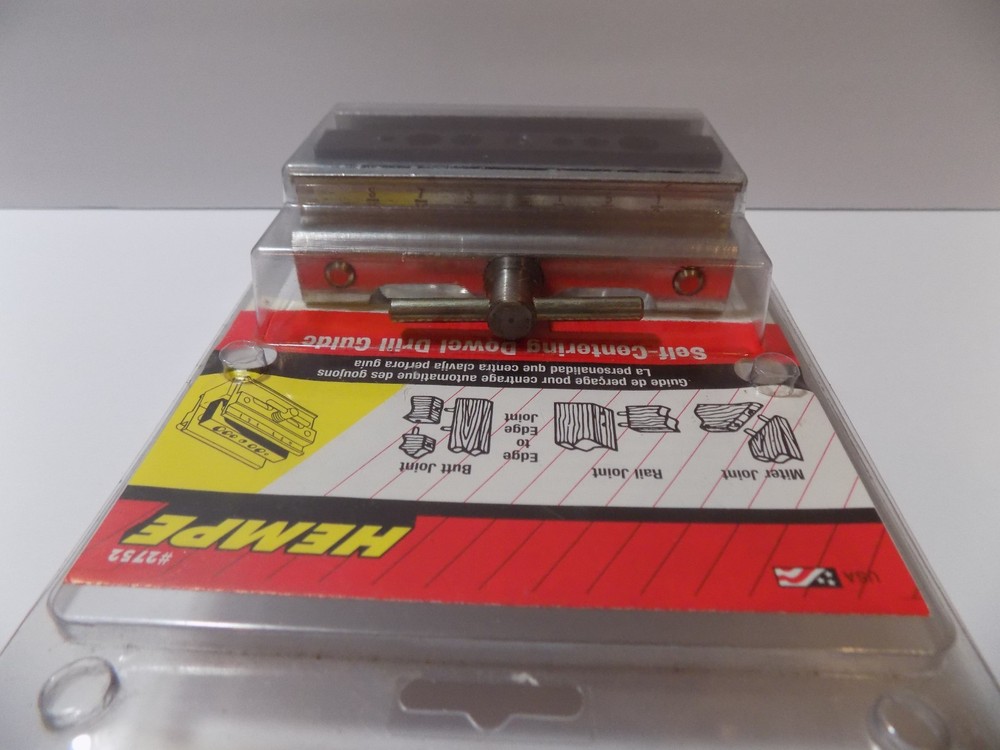 Hempe #2752 Self-Centering Dowel Drill Guide