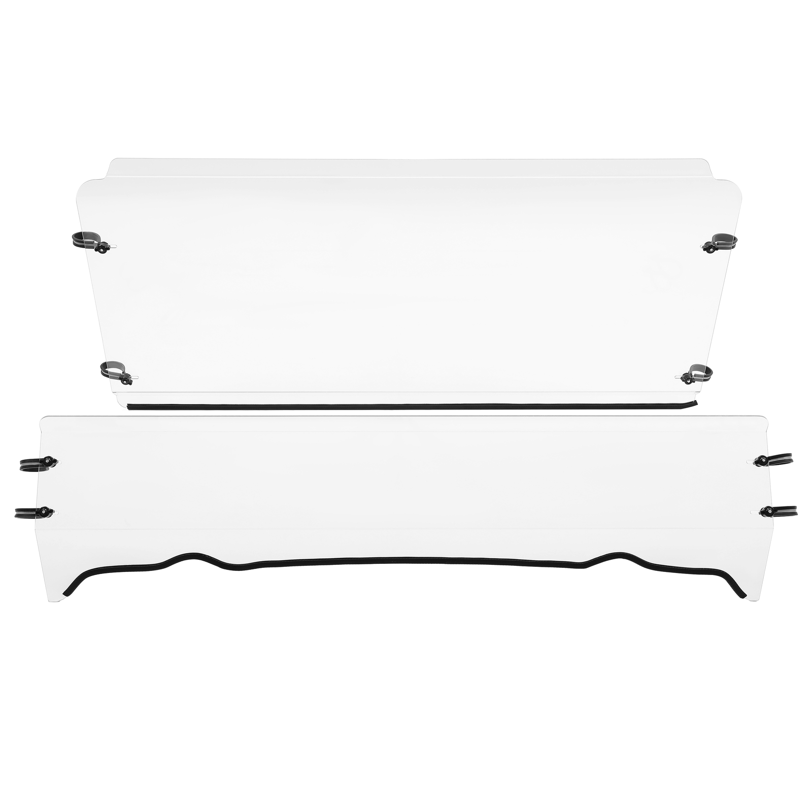 Front Full Windshield For Polaris Ranger XP 800/ XP 800 Crew/800 6x6 2010-2016