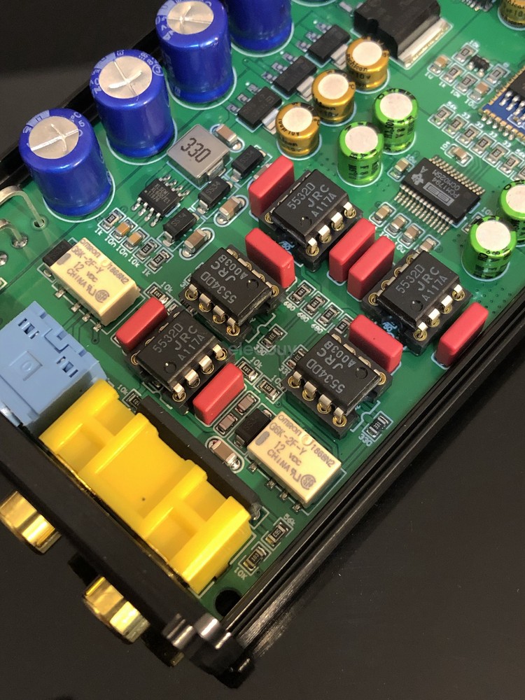 PCM1794 Bluetooth 5.1 Decoder QCC5125 LDAC APTX HD Receiver Board Op Amp JRC5532