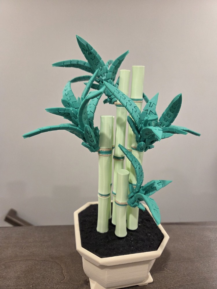 Personalized Lucky Bamboo -FlexiPlants 3D