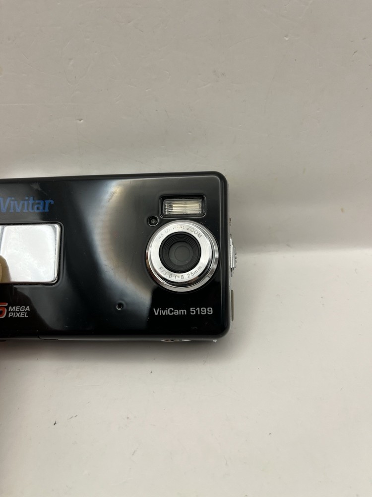 Vivitar ViviCam 5199 Digital Camera 5MP Black – Fully Working – Compact Camera
