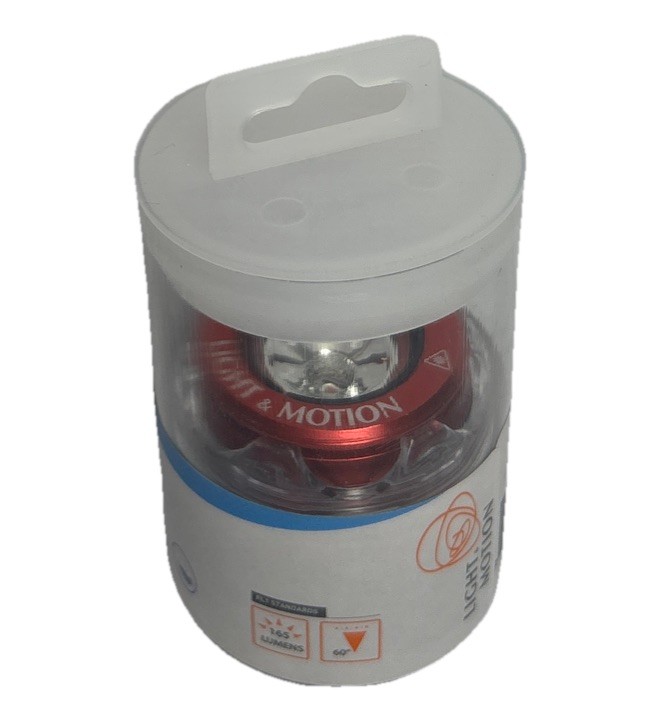 Light & Motion GoBe Light Focus Head In Red New!