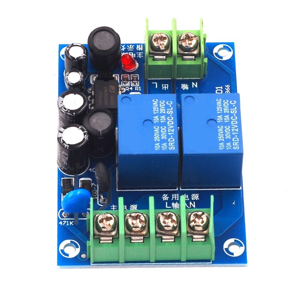 10A Load Transfer Switch AC220V with Automatic Dual Power Supply Feature