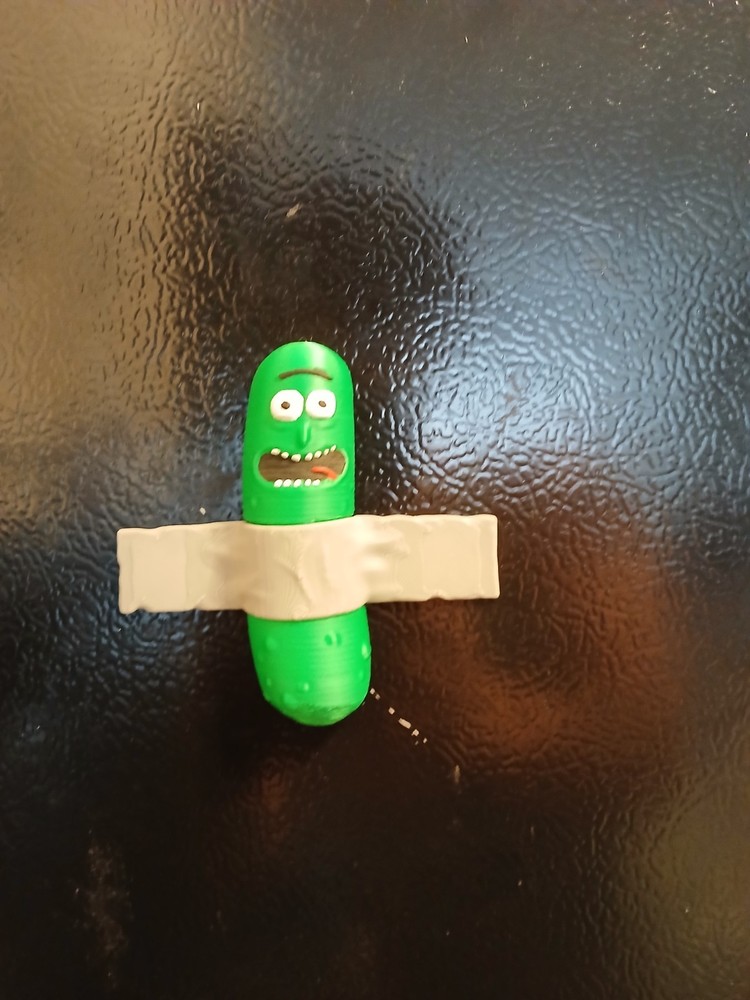 Pickle Rick Fridge Magnet