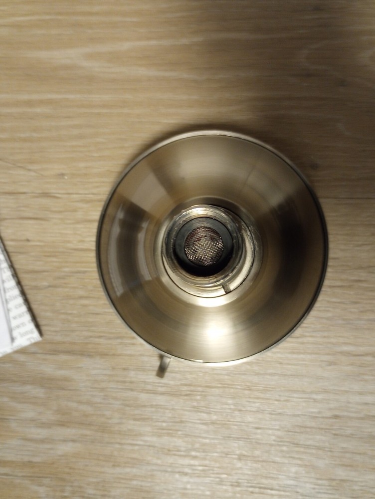 Seasons Anchor Point Showerhead 4" Brushed Nickel Finish Five-Function 1.75 GPM