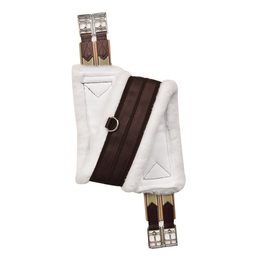 Ovation Dry-Tex Equalizer All-Purpose Girth w/ Ring - Brown (Var. Sizes)