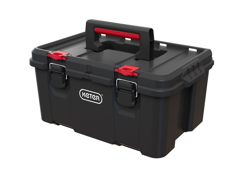 Keter Stack N’ Roll 3-Piece Rolling Tool Box System – Stackable Modu
