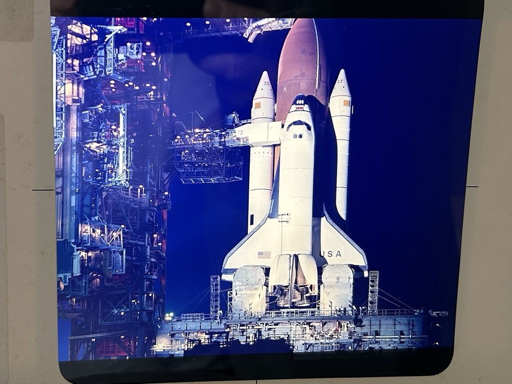 1982 NASA KSC Shuttle Columbia STS-3 Launchpad Presentation Transparency-246