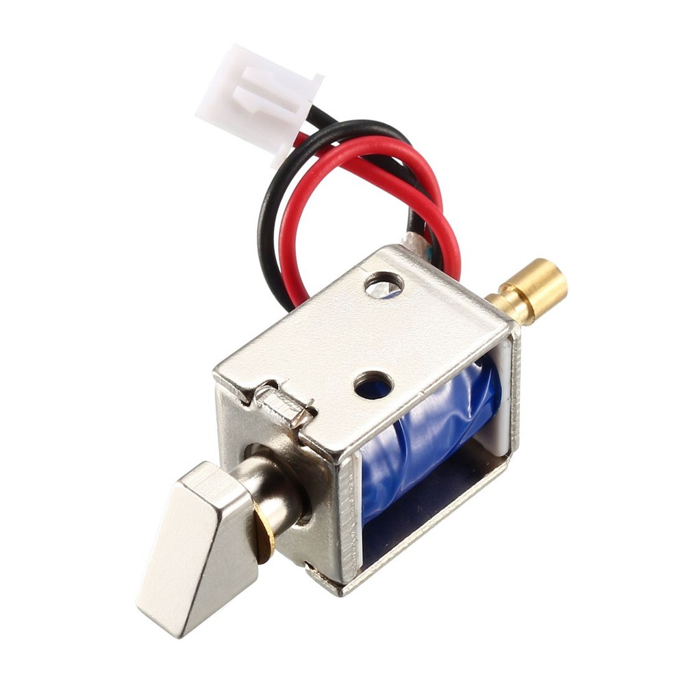 DC 12V 0.43A 4mm Mini Electromagnetic Solenoid Lock Assembly for Electirc Lock