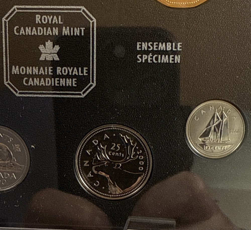2000 Royal Canadian Mint - Polar Bear Specimen