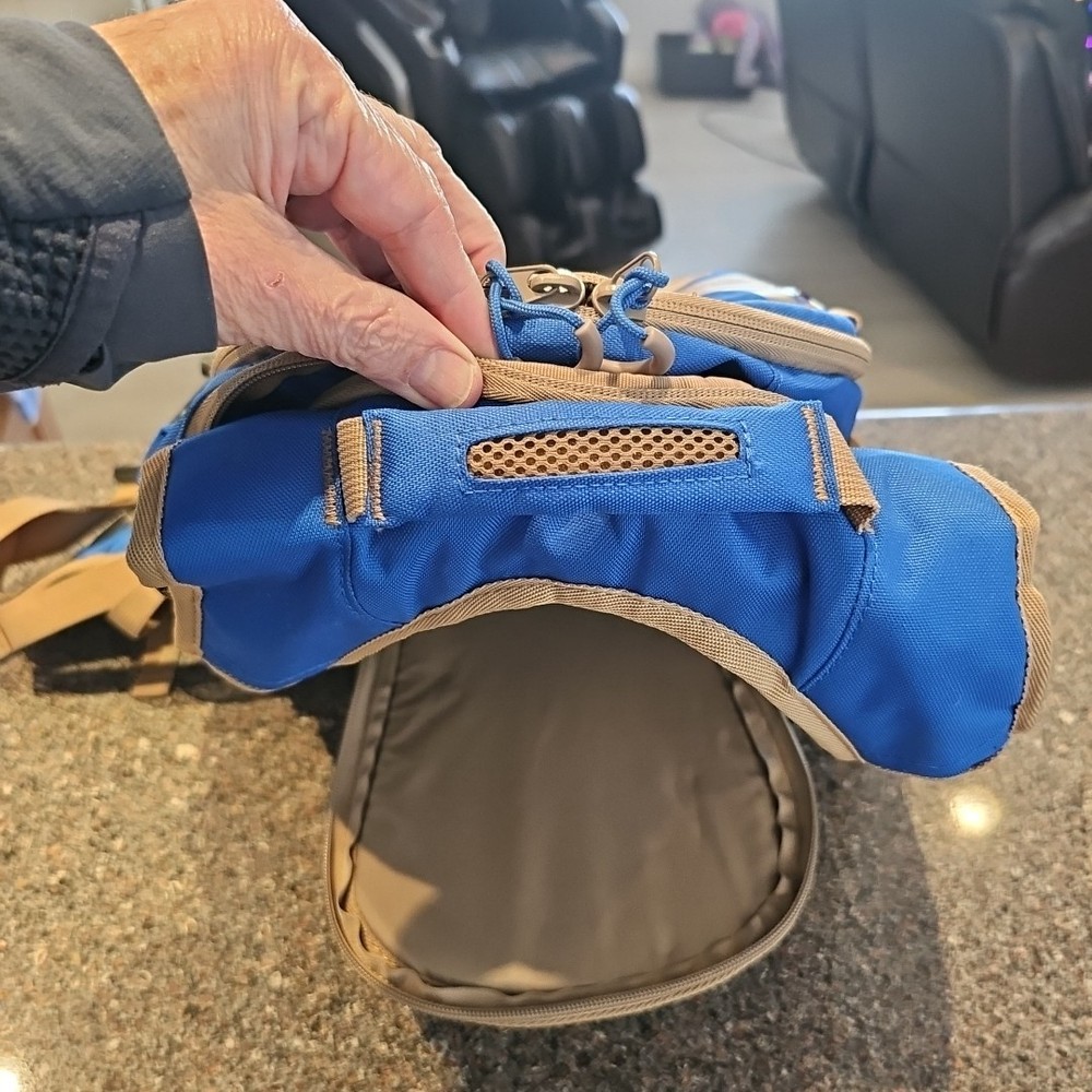 Geigerrig Rig 1600 Hydration Pack Adjustable Straps Padded Backpack Rare BLUE