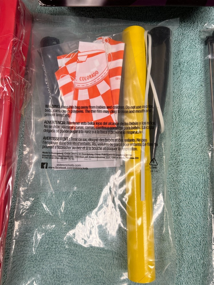 Estes Taser Flying Model Rocket Launch Set #1491 (NEW)