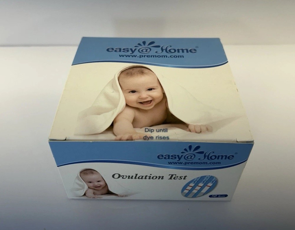 Easy@home Ovulation Test Strips, 50 Tests, Exp 06/27