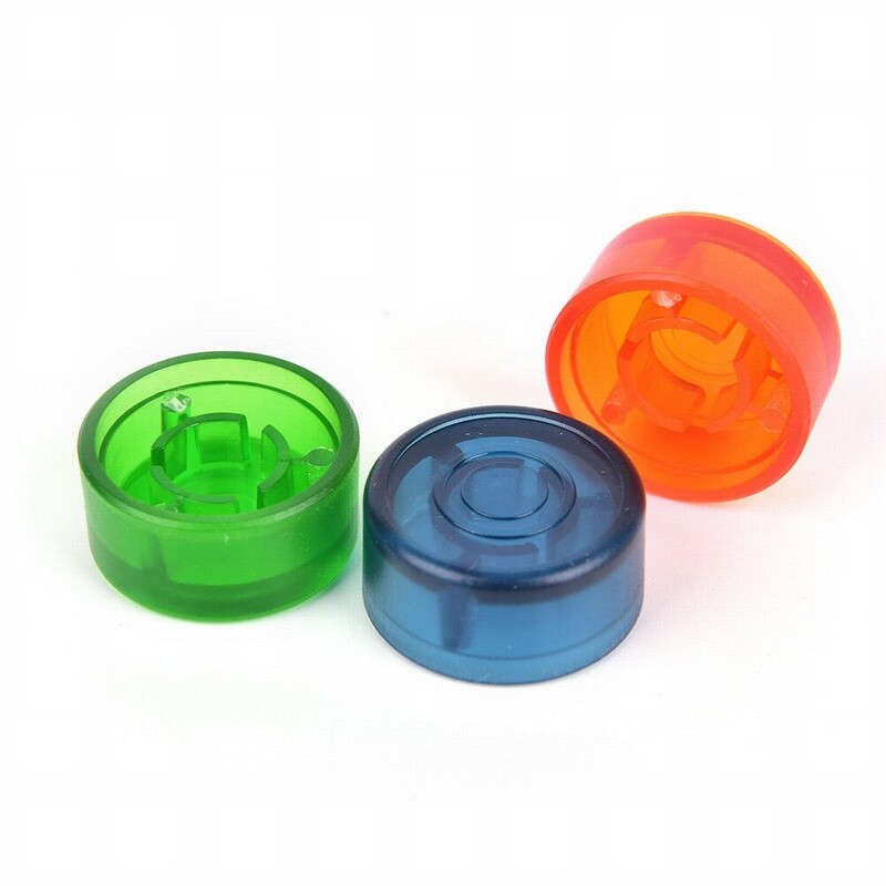 10pcs Candy Footswitch Topper Colorful Plastic Bumpers Footswitch Protector Caps