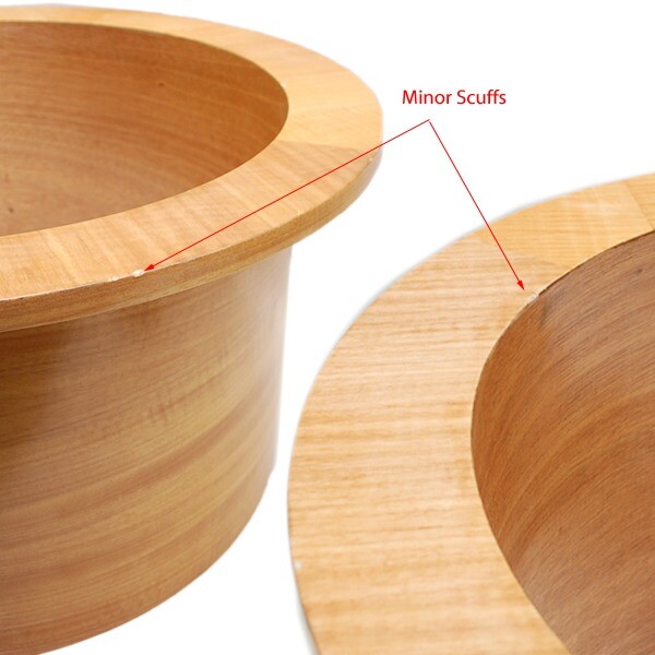 Larson Boat Round Table Base | 23 2/4 x 14 Inch Light Wood