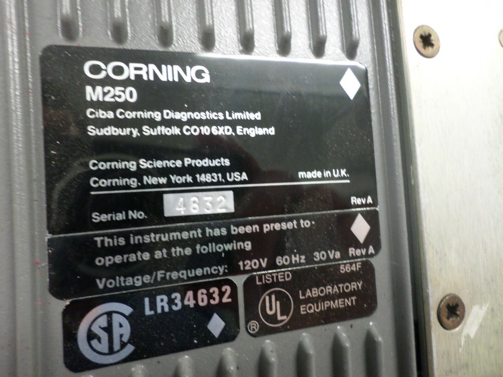 Lab equipment Corning Ion Analyzer 250, M250 Digital PH Meter