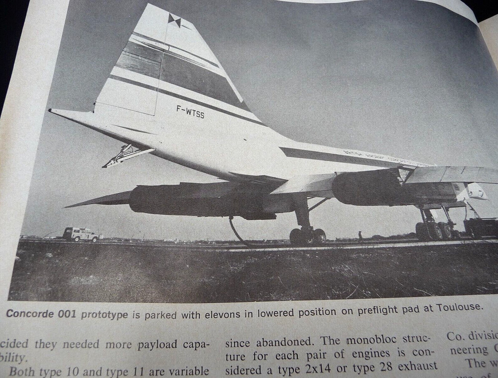 71 Aviation Week & Space Technology Supersonic Concorde Propulsion Avionics Test