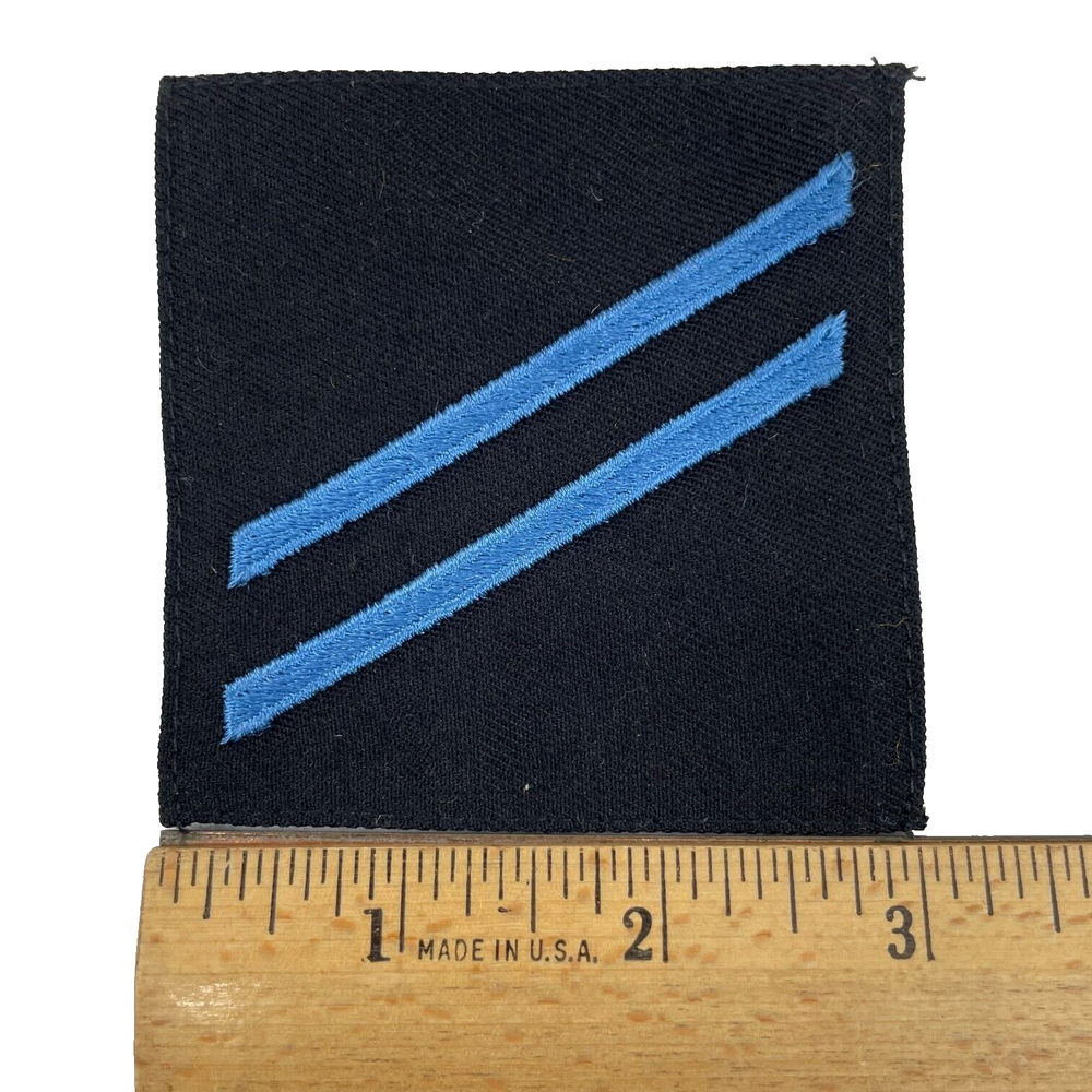 U.S. Navy USN Construction Apprentice E2 Blue Serge Rating Rank Patch