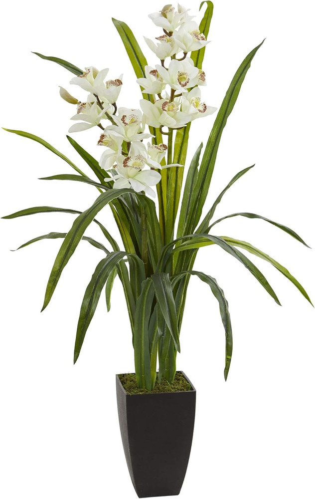39In. Cymbidium Orchid Artificial Plant