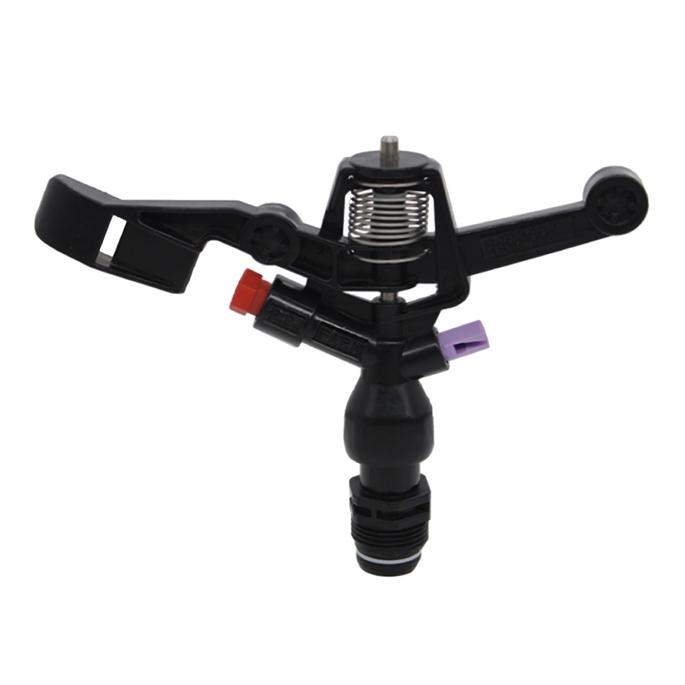 Drip Depot Full Circle 3/4" Threads Impact Sprinkler with Plastic Nozzles