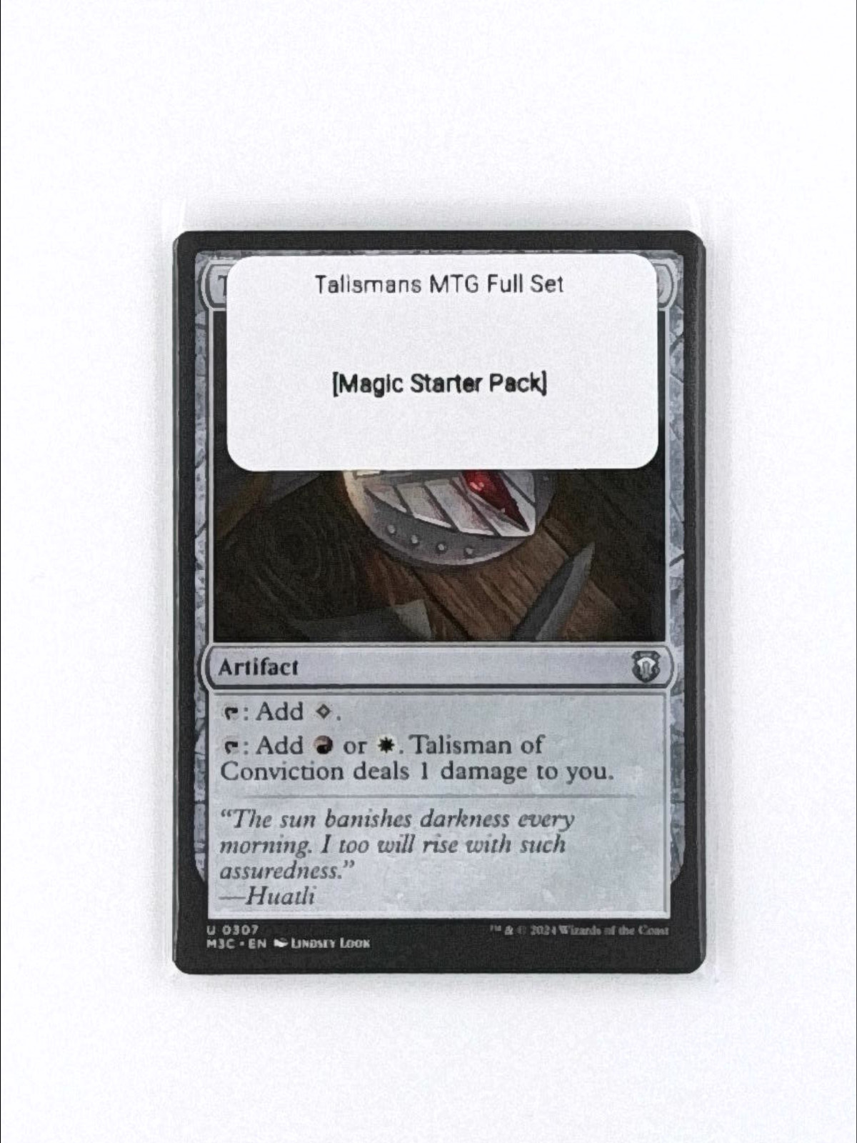 Talismans MTG Mana Rocks Full Set All 10 Magic The Gather Commander Staples EDH