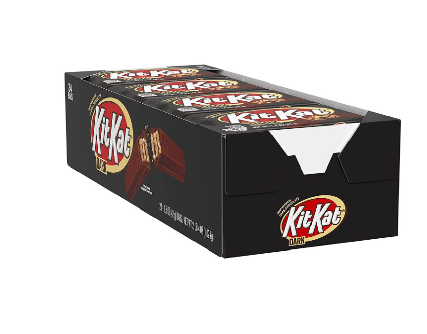 KIT KAT Dark Chocolate Wafer Candy,  1.5 oz Bars (24 ct)