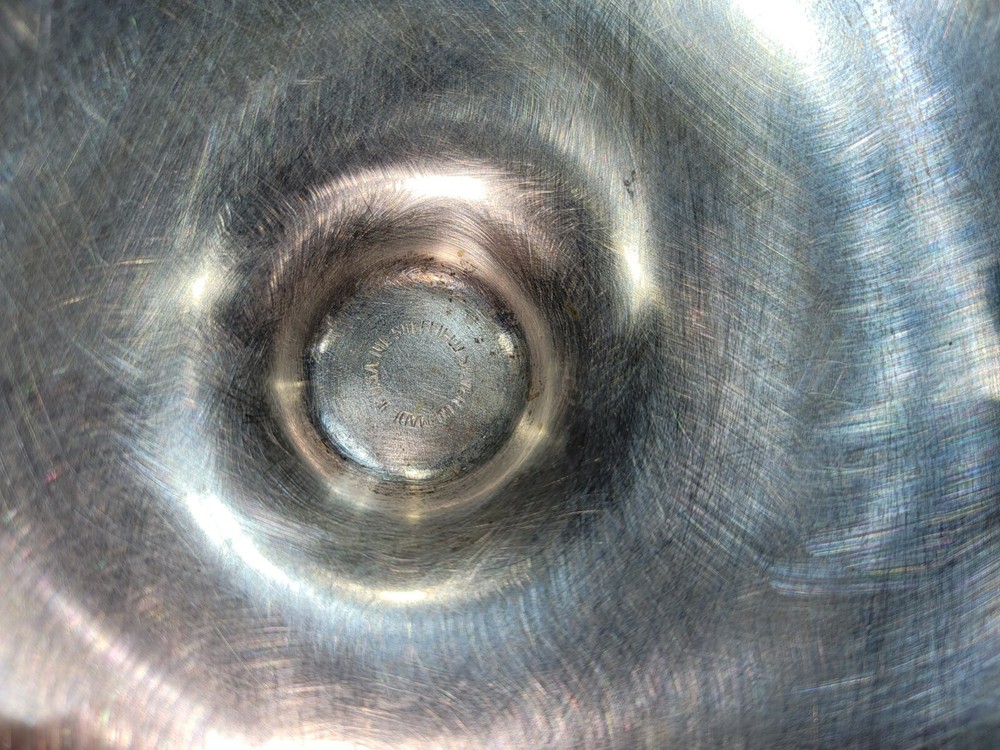 VTG - Sheffield USA Silver Plate Covered Server w/ Pyrex Insert