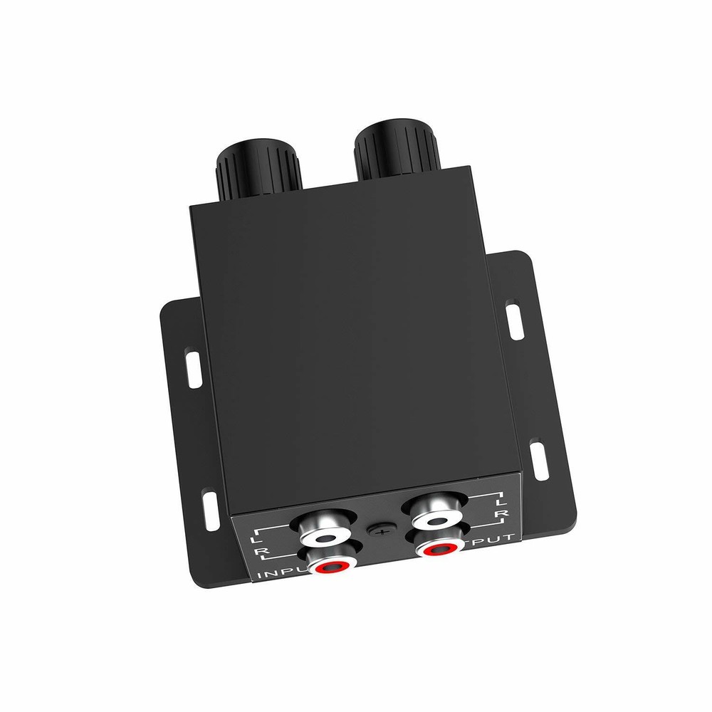 Car Audio Regulator Amplifier Bass Subwoofer Stereo Equalizer Controller 4 RCA