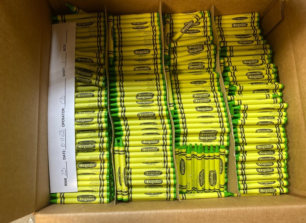 Crayola  Crayon,Green , 3000 Count