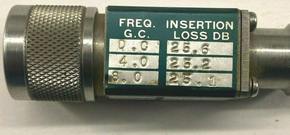 FILMOHM CORP CP100 ATTENUATOR