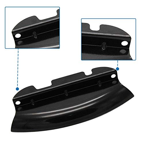 Lower Triple Tree Wind Deflector Compatible with for Touring Electra Black